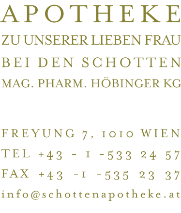 Schotten Apotheke Wien Schotten Apotheke Wien